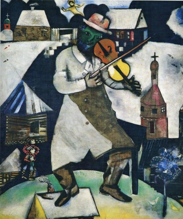 Marc Chagall The Fiddler
